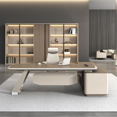 Современный стул Деревянный модульный Executive Manager Table Chief Executive Table