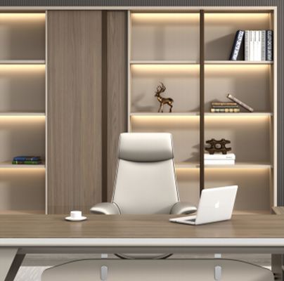 Современный стул Деревянный модульный Executive Manager Table Chief Executive Table